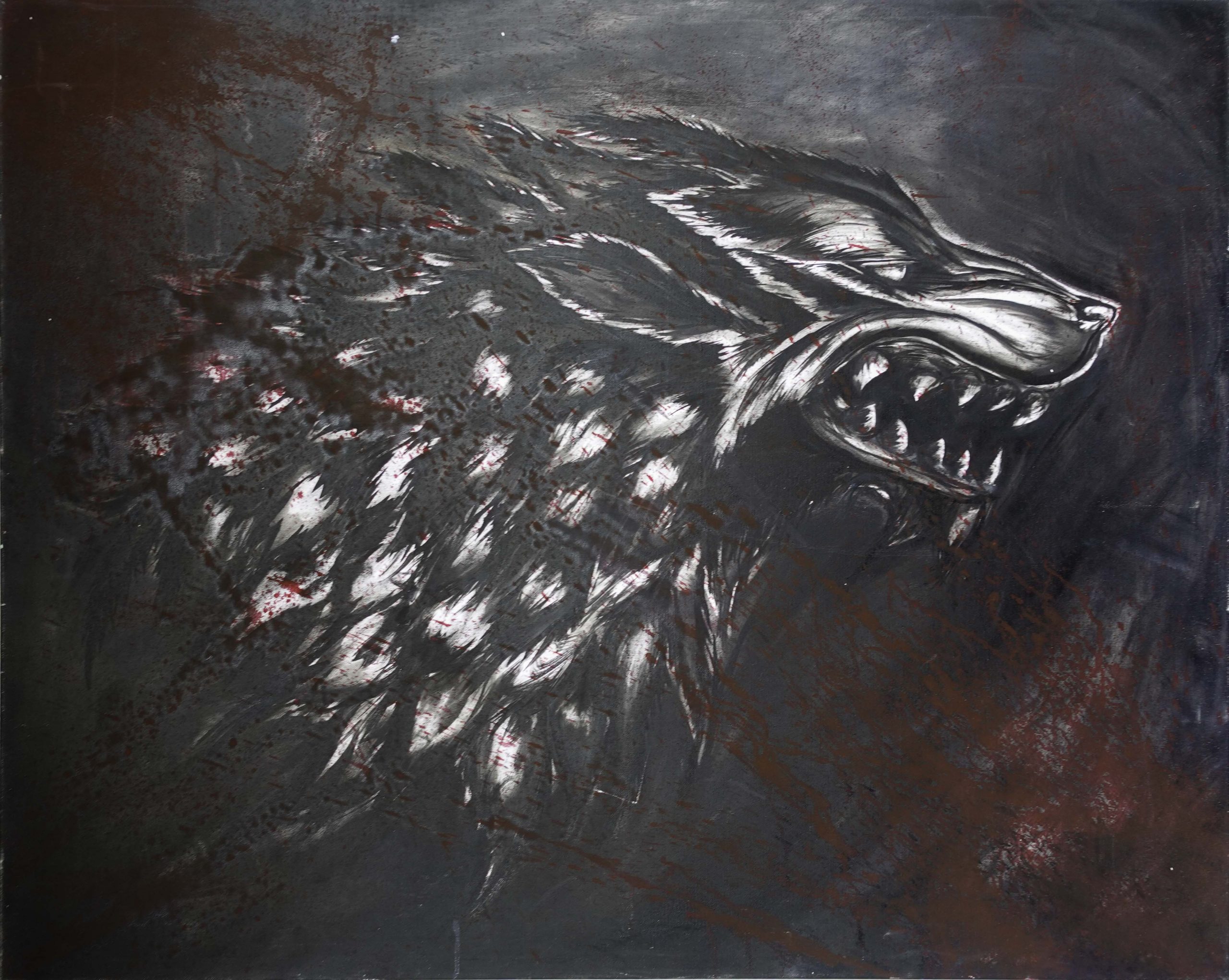 GOT Wolf (81cm x 102cm)